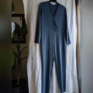 IRO Women's Blue Long Sleeve Jumpsuit. EU 40